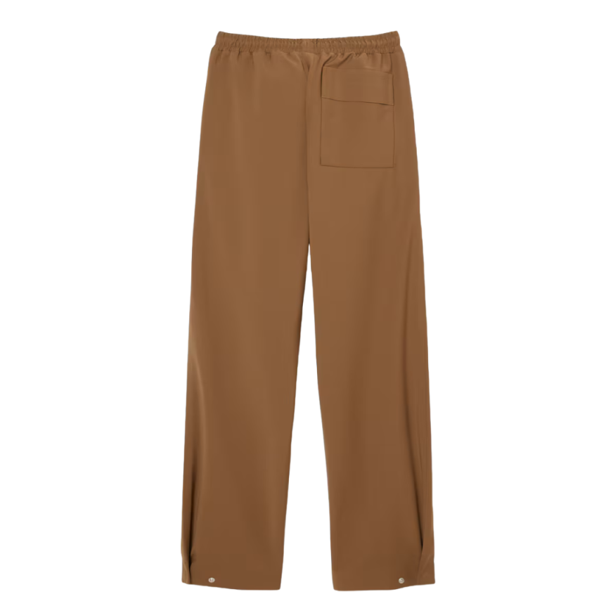 Pantalon de survêtement LACOSTE laine mélangée marron clair Défilé