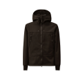 Blouson CP Shell-R nylon noir capuche lunettes