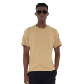 T-shirt Ryan coton jersey beige col Check