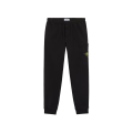 Pantalon survêtement jogger molleton coton bio noir slim cargo poches