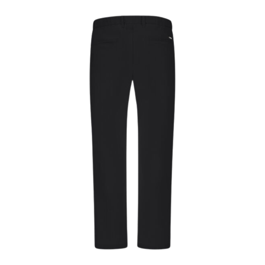 Pantalon pince HERNO nylon noir ceinture élastique cordon