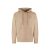 Sweat-shirt à capuche Huron coton camel gros logo