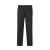Pantalon jogging taille élastique cachemire gris anthracite poche zippée