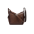 Sac Bandoulière Périple Hobo Cuir marron Scritto