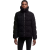 Doudoune courte Urbel slim laine mohair mélangée tweed noir paillettes