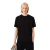 T-shirt coton noir broderie signature R. Lacoste crocodile ton sur ton