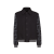 Blouson bomber pression noir Teddy laine manches FF gris anthracite