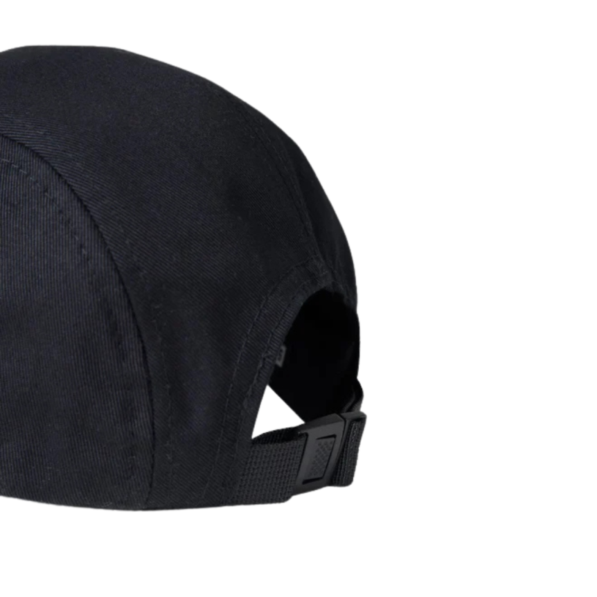 Casquette ST95 Nucleo 5 panneaux coton bio noir broderie logo