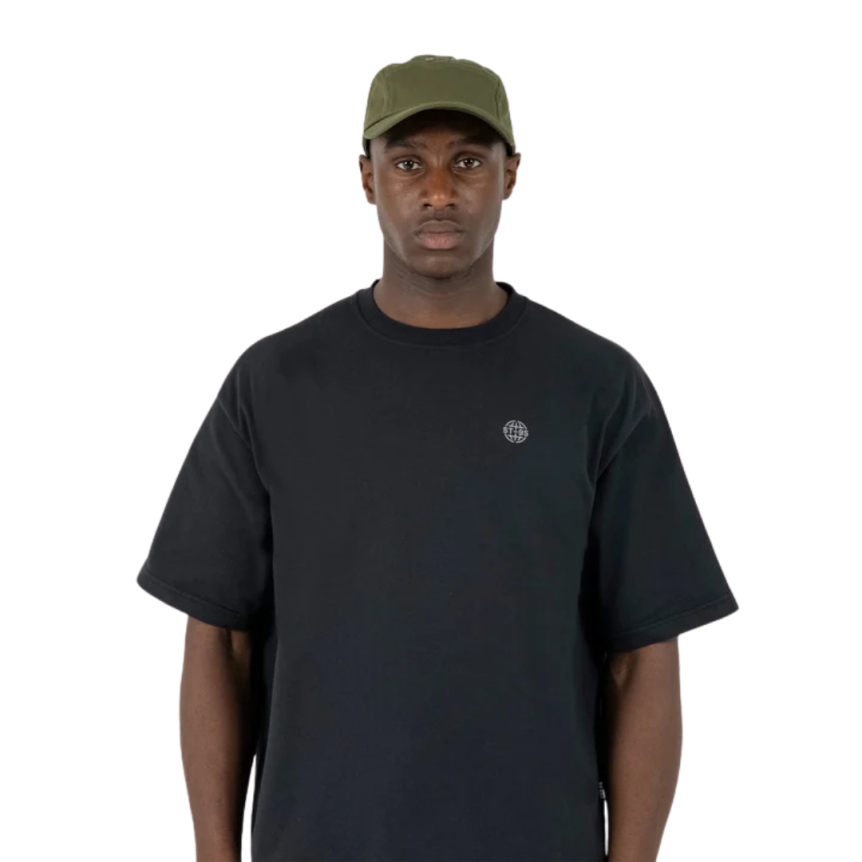 Casquette ST95 Nucleo 5 panneaux coton bio vert olive broderie logo