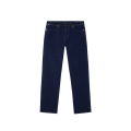 Jean Slim Denim Research cinq poches coton stretch bleu brut