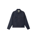 Blouson bouton Denim Research coton bio bleu brut poche pression