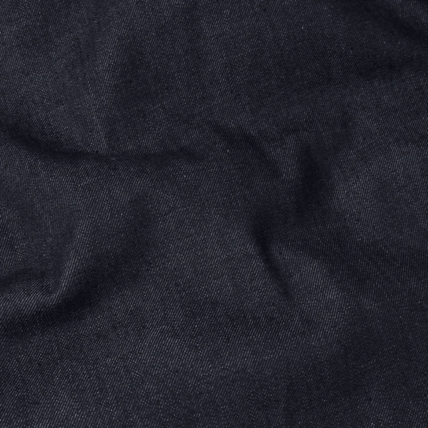 Blouson bouton STONE ISLAND Denim Research coton bio bleu brut poche pression