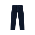 Jean cinq poches Denim Research coton mélangé velours bleu indigo