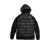 cardigan veste à capuche zippée HyBridge® Huron coton nylon noir