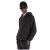 Sweat-shirt à capuche blouson zippé cachemire gris foncé