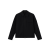 Chemise zippée toile coton bio noir poches Ghost Collection