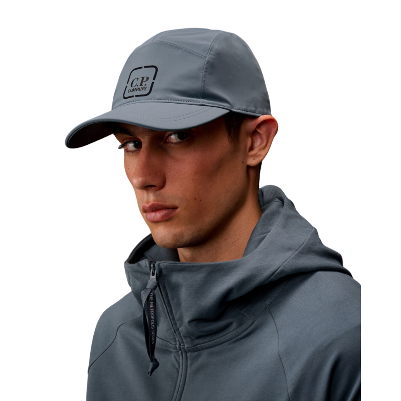 Casquette Shell gris bleu...