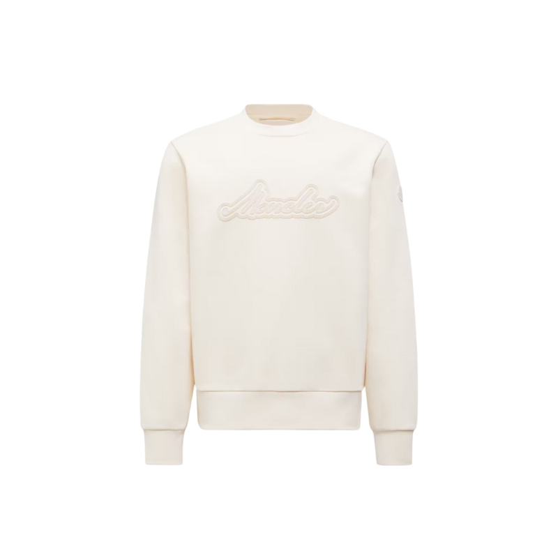 Sweat-shirt col rond coton...