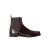 Boots Chelsea Anguille myxine marron brillant