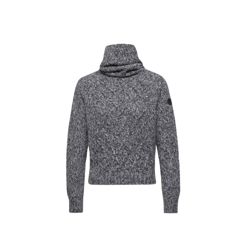 Pull col roulé laine alpaga...