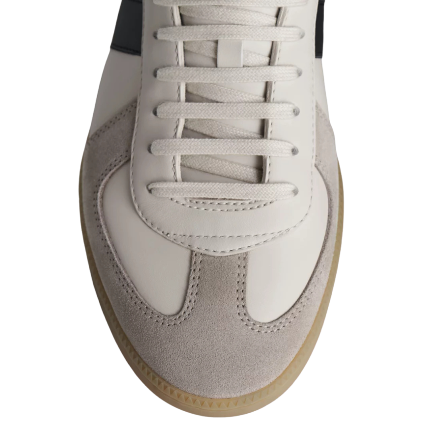 Basket Sneaker DIOR B01 Matchpoint Cuir veau lisse noir blanc suède gris