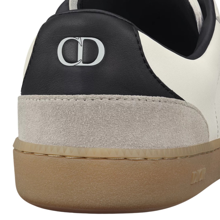 Basket Sneaker DIOR B01 Matchpoint Cuir veau lisse noir blanc suède gris