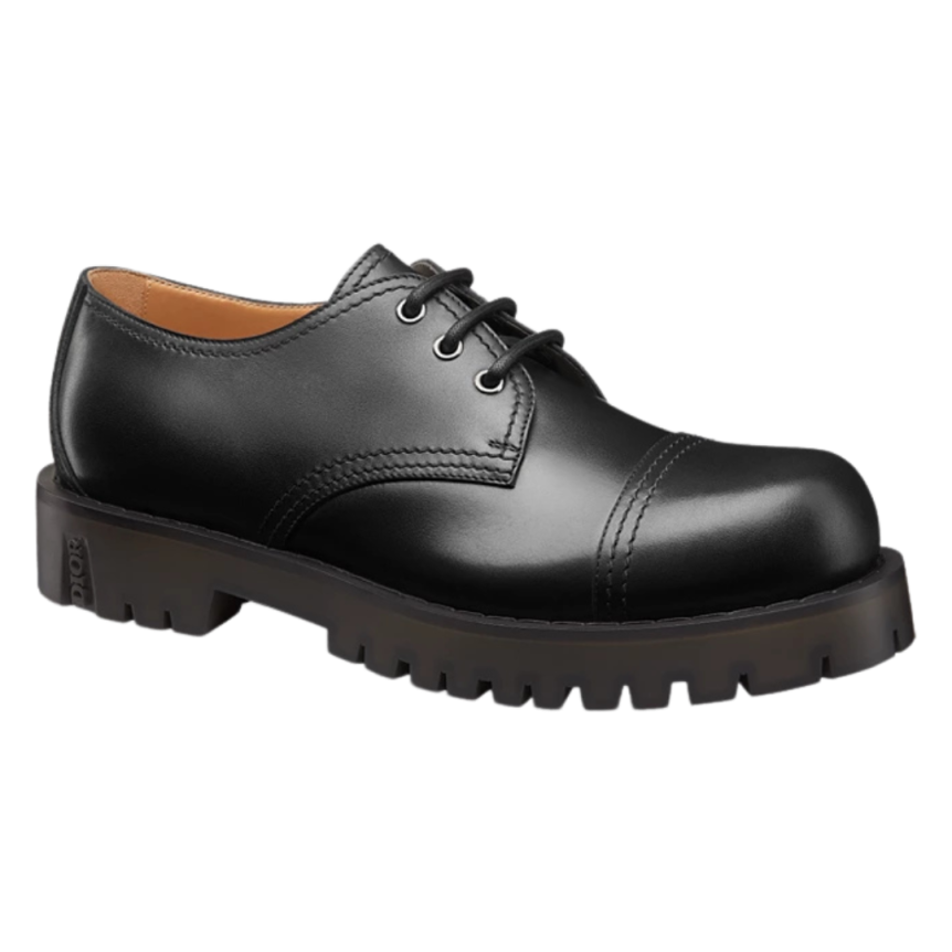 Derby chaussure à lacets DIOR Explorer III cuir veau lisse noir