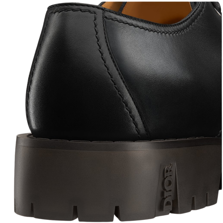 Derby chaussure à lacets DIOR Explorer III cuir veau lisse noir