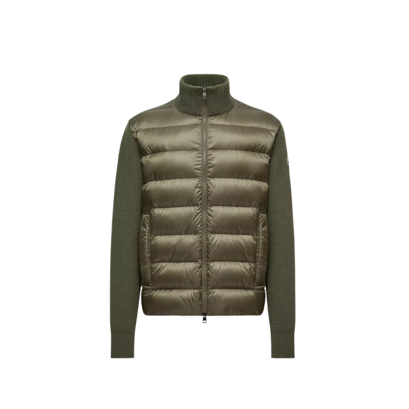 Cardigan zippé matelassé...