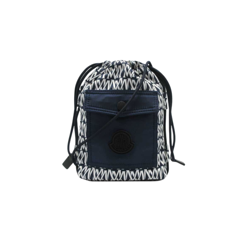 Pochette nylon bleu marine...