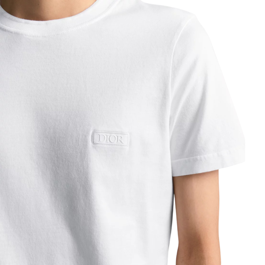T-shirt Dior Icons jersey coton Sea Island blanc
