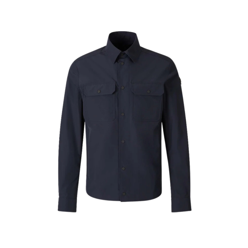 Surchemise nylon bleu...