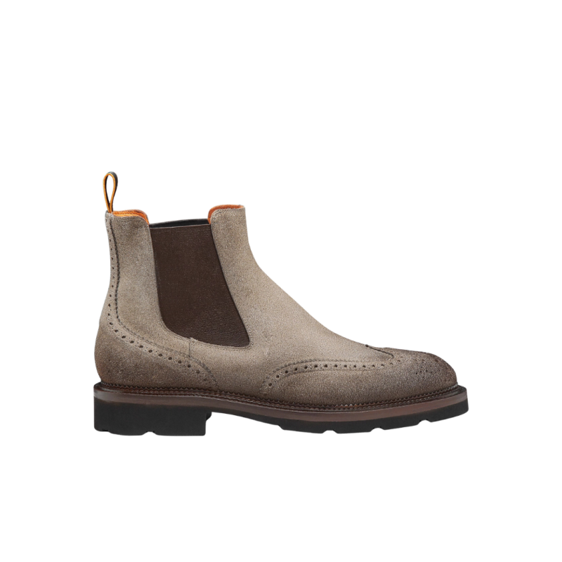 Bottines Boots Chelsea daim...