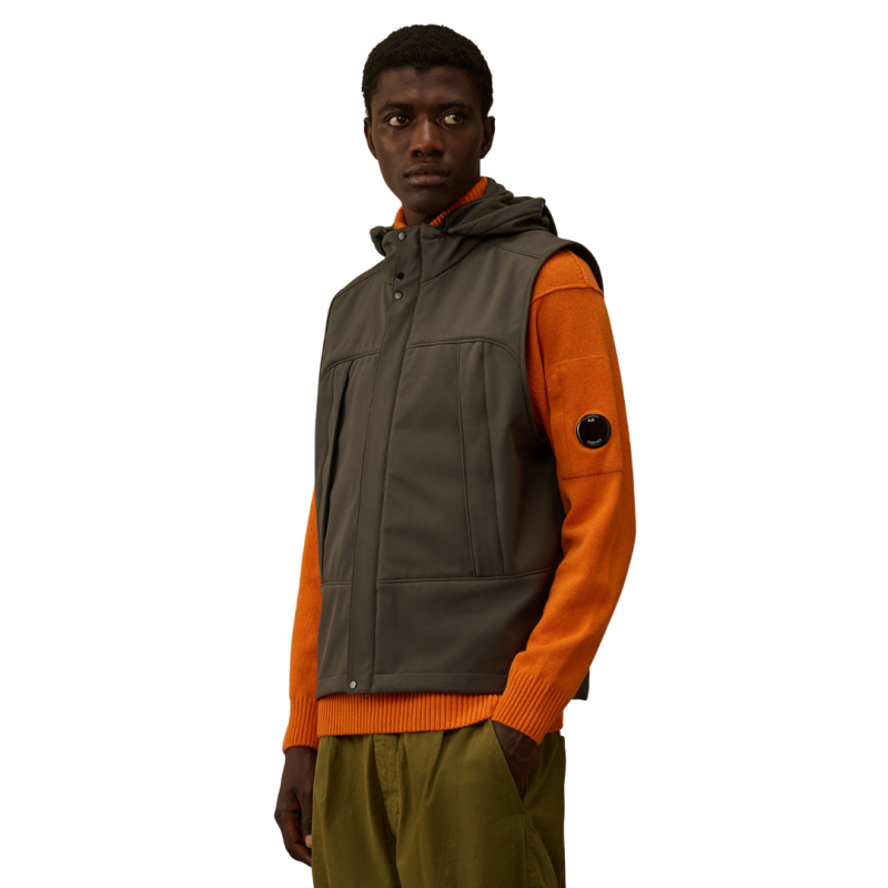 Gilet sans manche capuche...