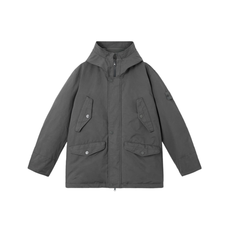 Parka courte à capuche...