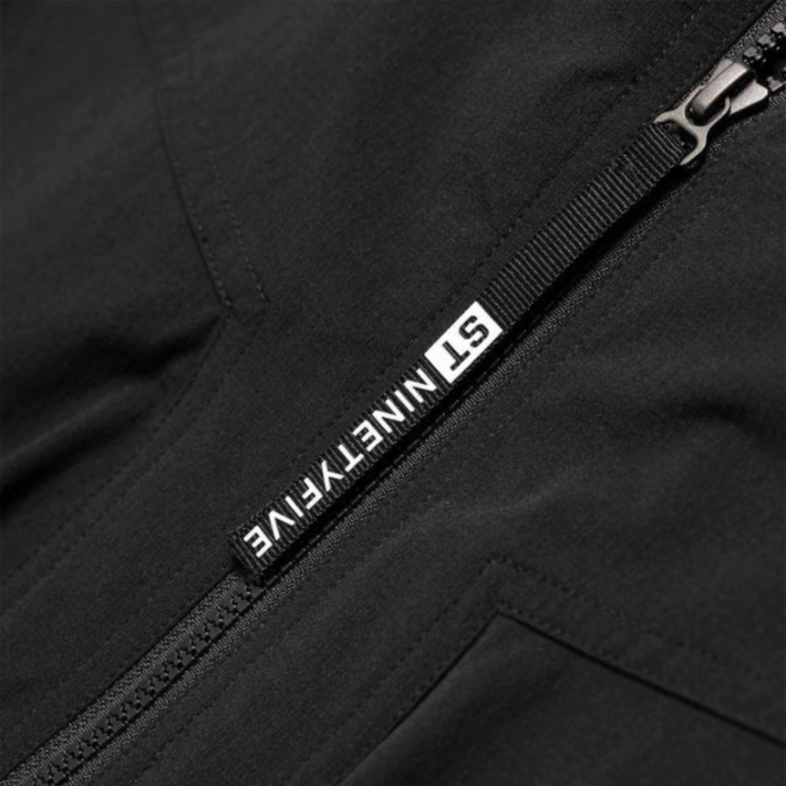 Surchemise zippée ST-95 Moro nylon stretch noir