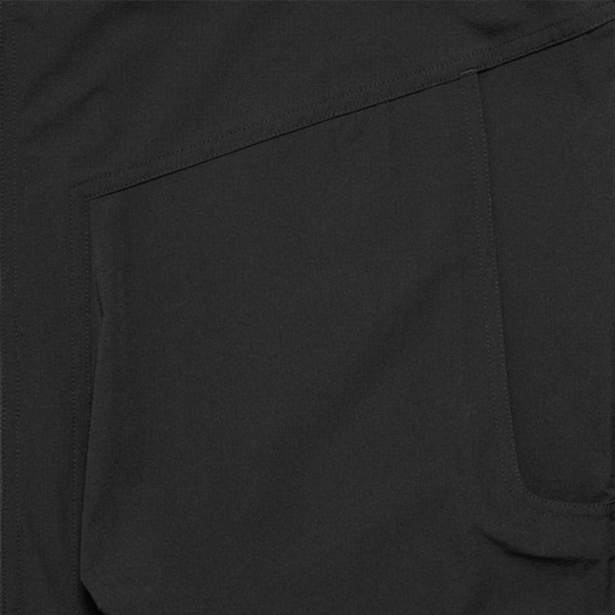 Surchemise zippée ST-95 Moro nylon stretch noir
