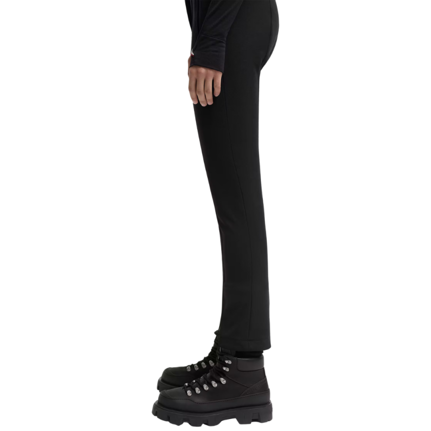 Pantalon cintré sergé stretch noir Moncler Grenoble