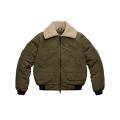 Blouson Chilliwack bombardier nylon kaki col mouton beige