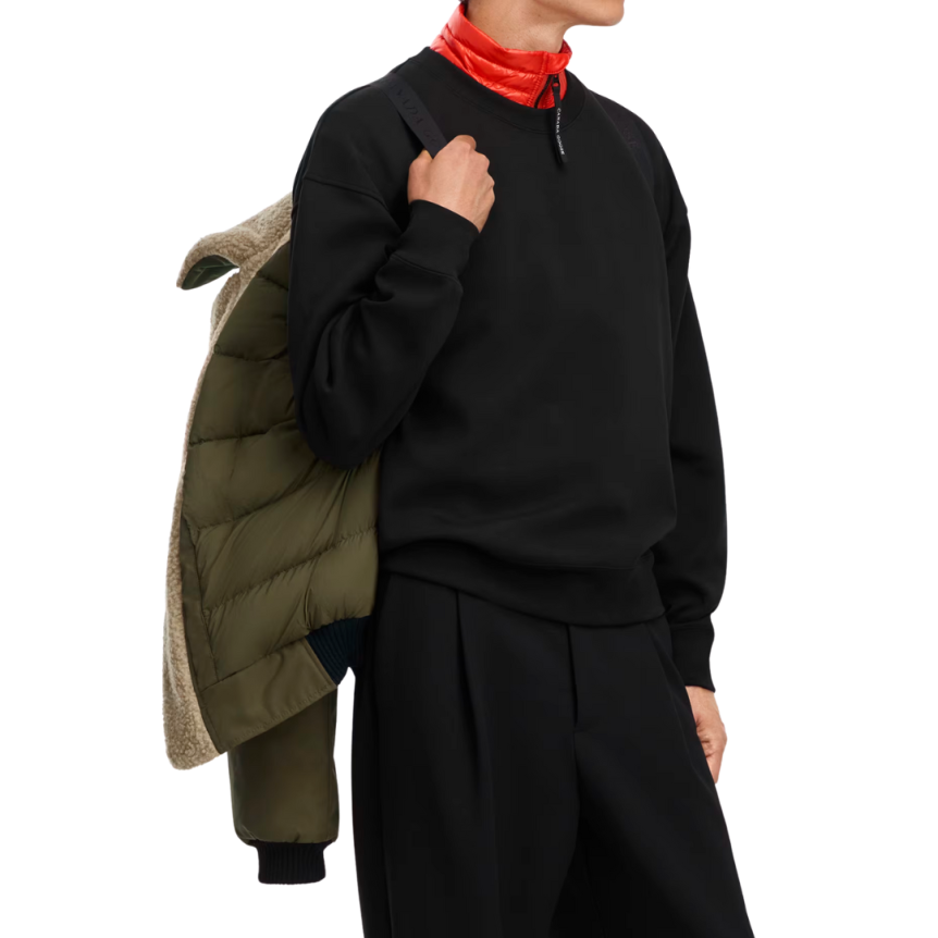 Blouson CANADA GOOSE Chilliwack bombardier nylon kaki col mouton beige