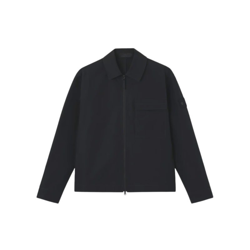 Chemise zippée toile coton...