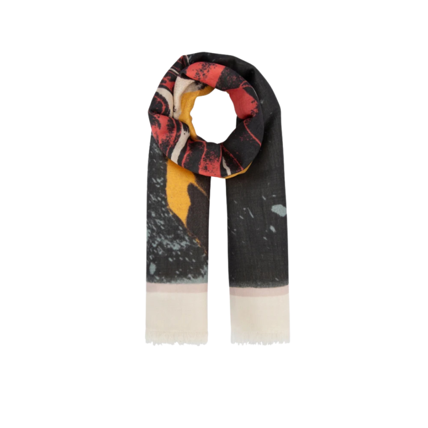 Foulard DIOR beige motif Asterodior