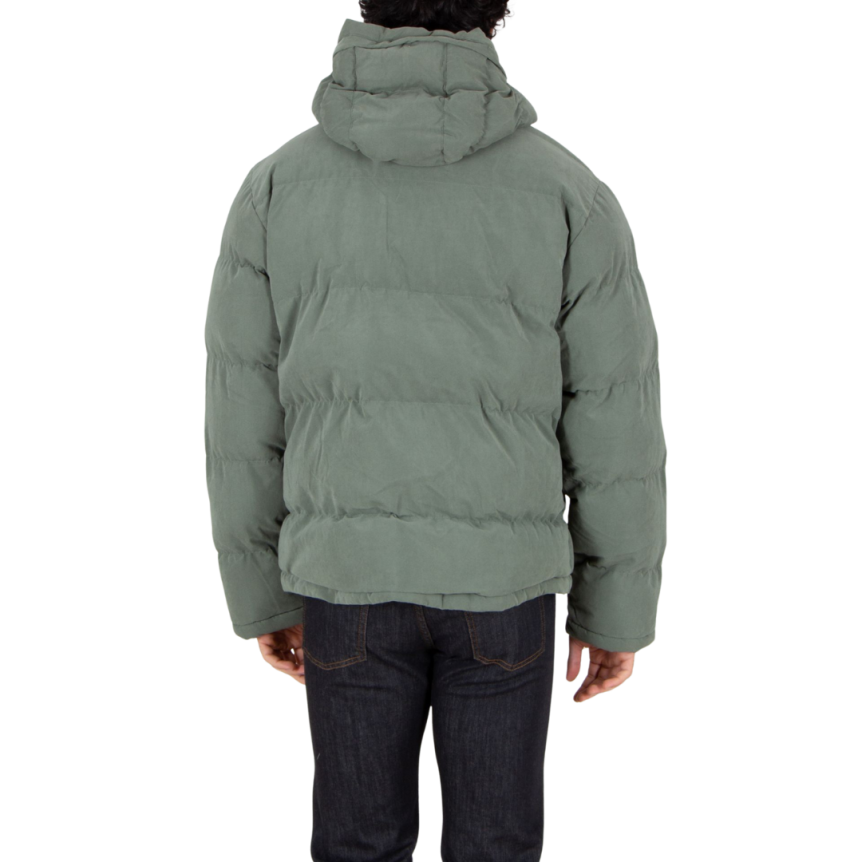 Veste à capuche ample ST-95 Doudoune Arno nylon vert olive