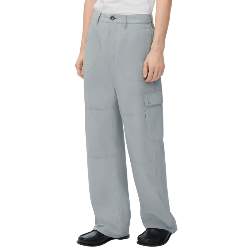 Pantalon cargo sergé coton...