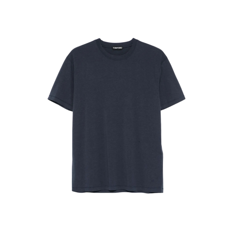 T-shirt col rond lyocell...