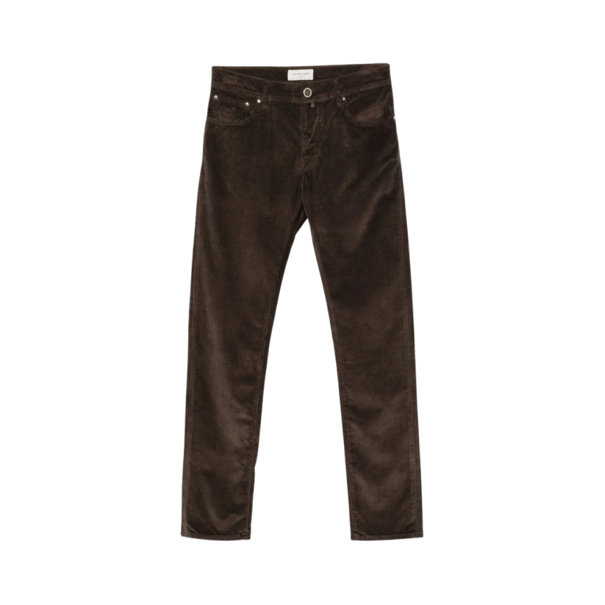 Pantalon JACOB COHEN Bard coton velours cotele marron