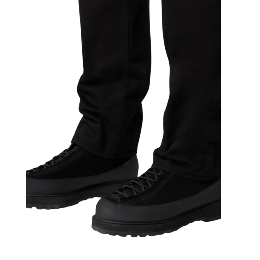 Jean droit 5 poches STONE ISLAND Black straight coton denim noir Denim Research