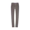 Pantalon Jean slim Nick coton velours côtelé gris
