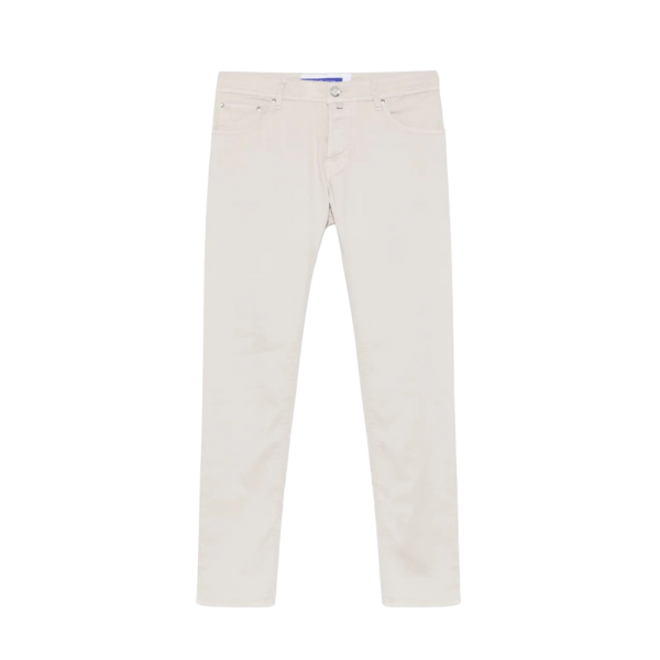 Pantalon JACOB COHEN Nick toile coton beige