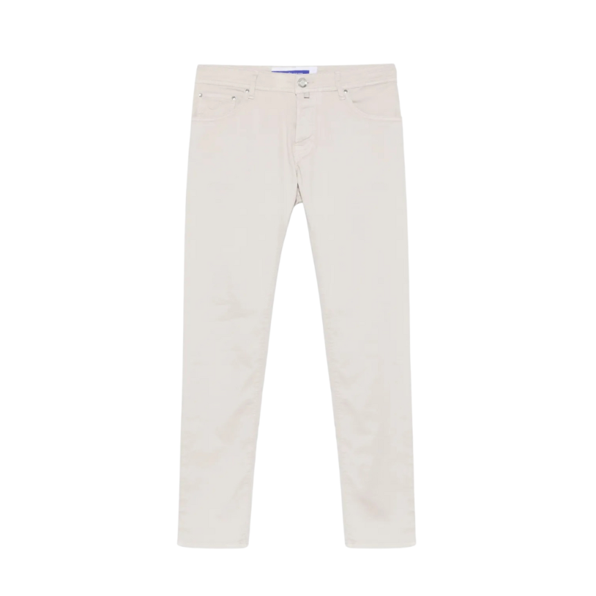 Pantalon JACOB COHEN Nick toile coton beige
